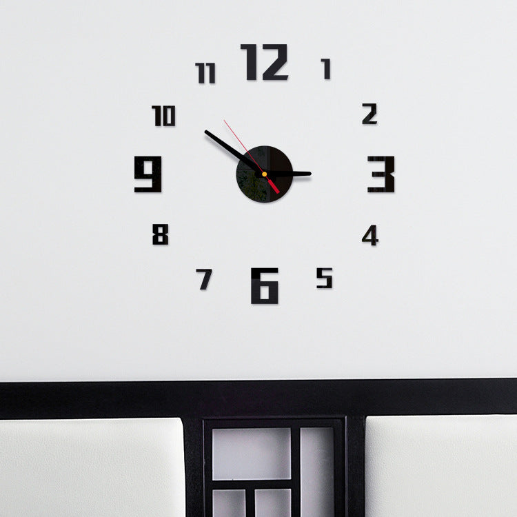 Acrylic Personality Full Digital Wall Clock