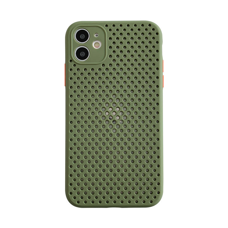 Breathable mobile phone case Light Green