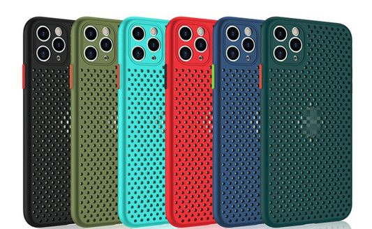 Breathable mobile phone case