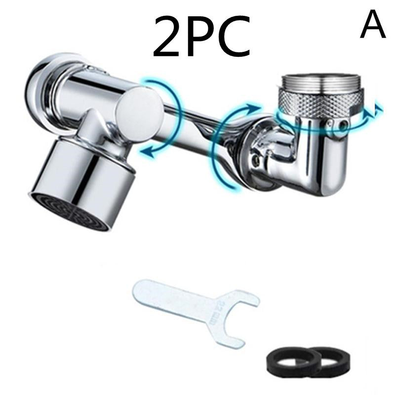 Universal 1080 Swivel Faucet Aerator Multifunction Faucet Extender Universal Swivel Splash Resistant Shower Single mode 2PCS