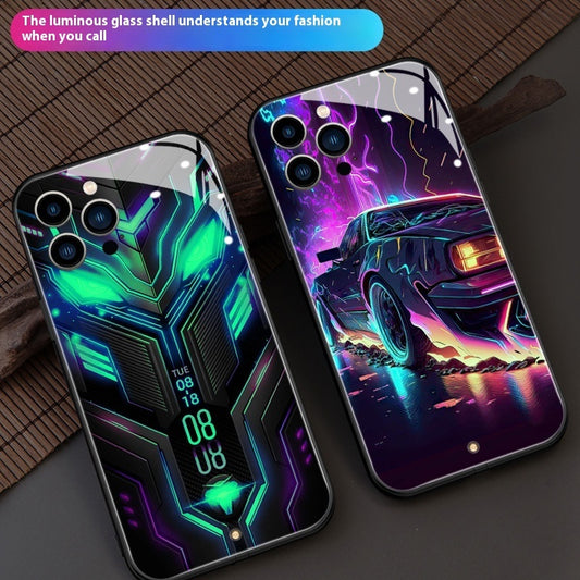 Racing Car Creative Style Light Phone Case