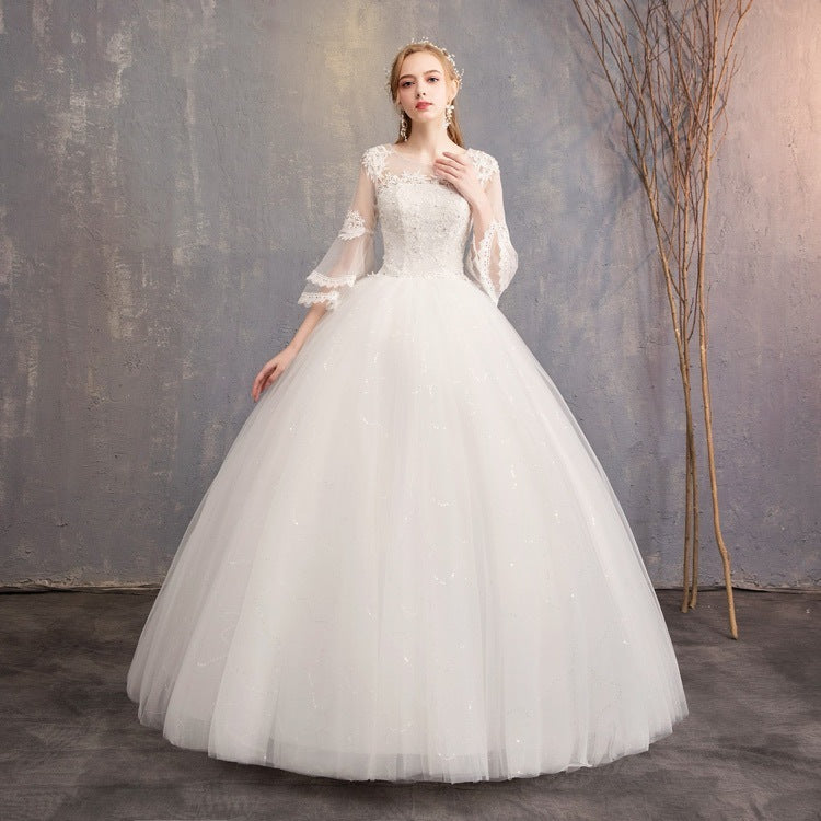 Wedding Dress Bridal Ball Gown Dress White