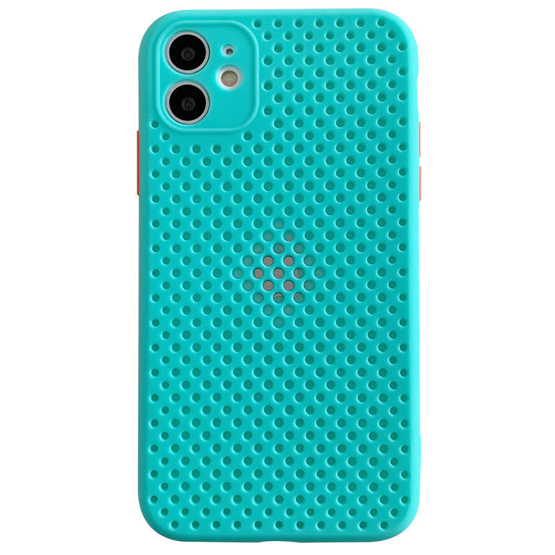 Breathable mobile phone case Blue