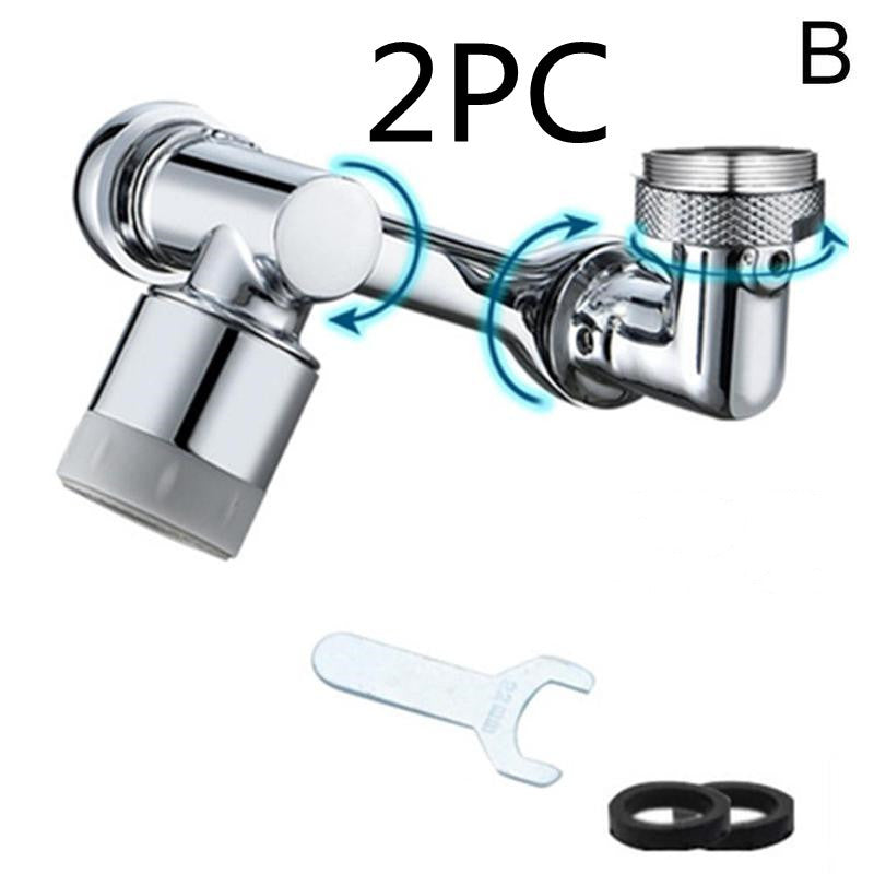 Universal 1080 Swivel Faucet Aerator Multifunction Faucet Extender Universal Swivel Splash Resistant Shower Dual mode 2PCS