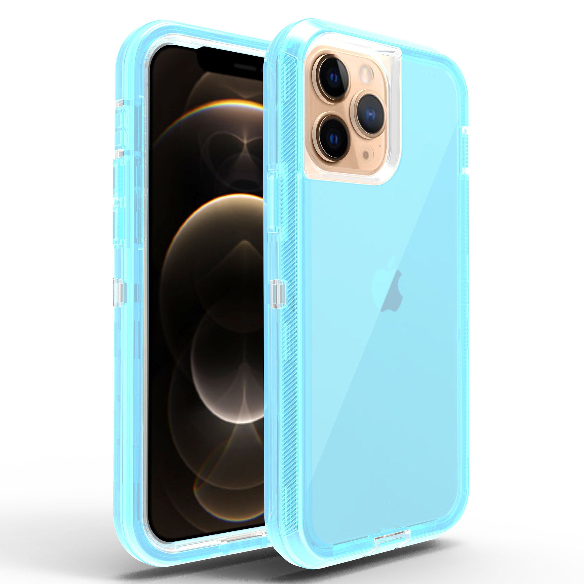 Sanfang Transparent Phone Case 13 Defender Blue