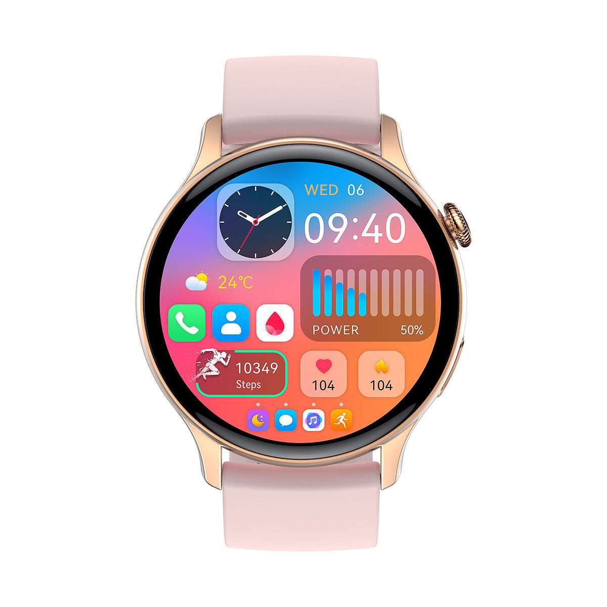 Ultra-clear Large Screen Smart Watch Heart Rate Blood Oxygen Monitoring