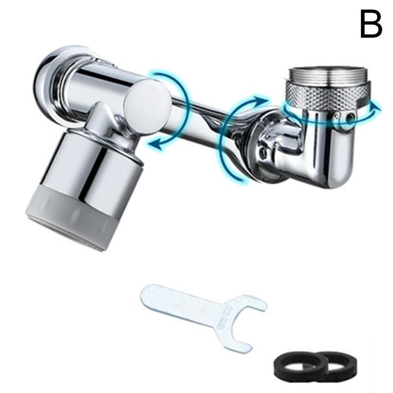 Universal 1080 Swivel Faucet Aerator Multifunction Faucet Extender Universal Swivel Splash Resistant Shower Dual mode 1PCS