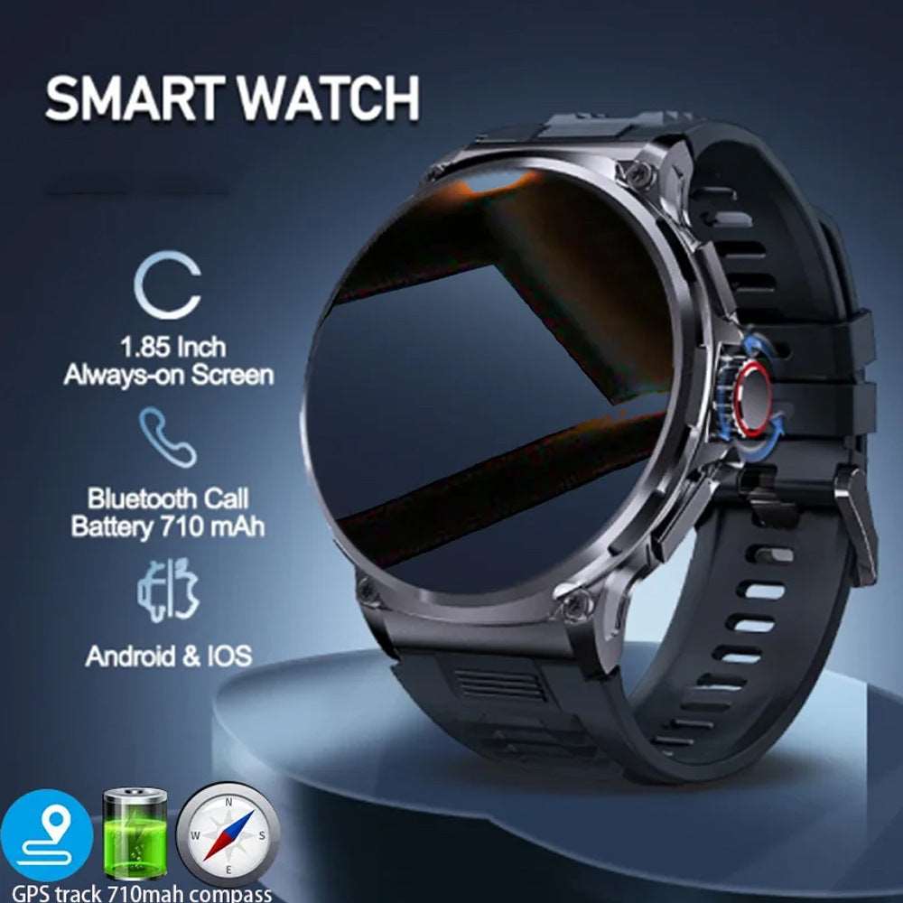 Round Screen Heart Rate Blood Oxygen Multi-sports Watch