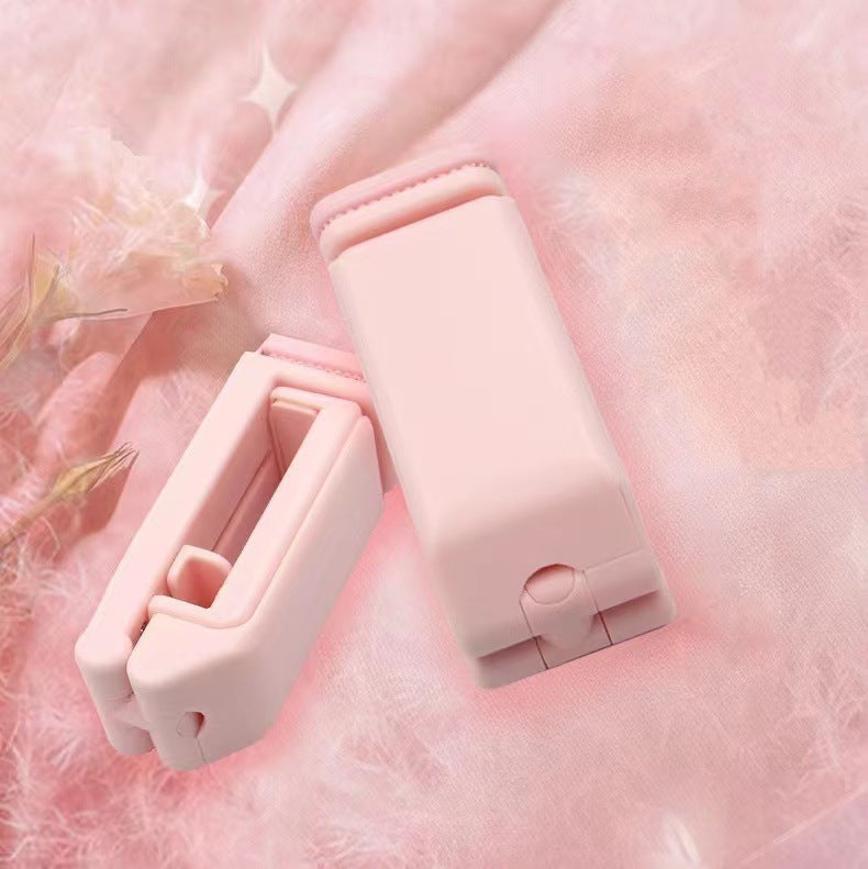 360 Rotary Multifunctional Collapsible Mobile Phone Holder Pink 1pc