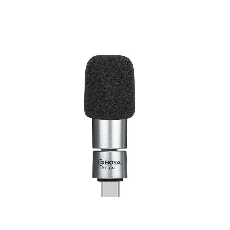 Boya Microphone BY-P4U Android Mobile Phone Type-C Interface Omnidirectional Direct Plug