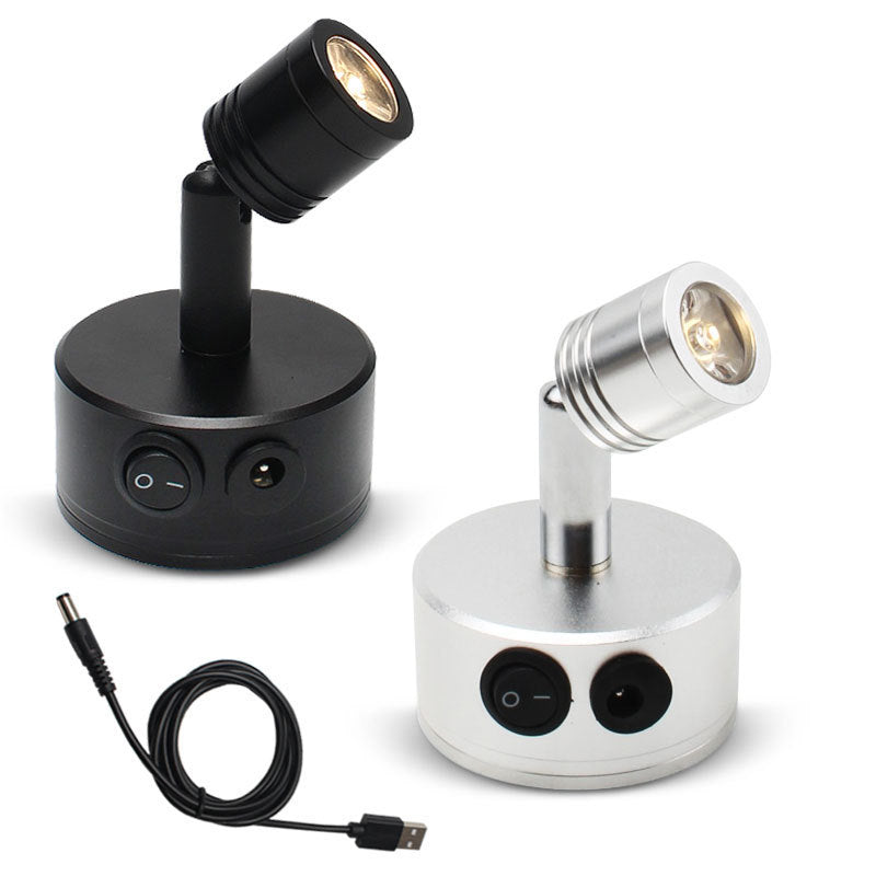 Rechargeable LED Small Spotlight Exhibition Spotlight 3W