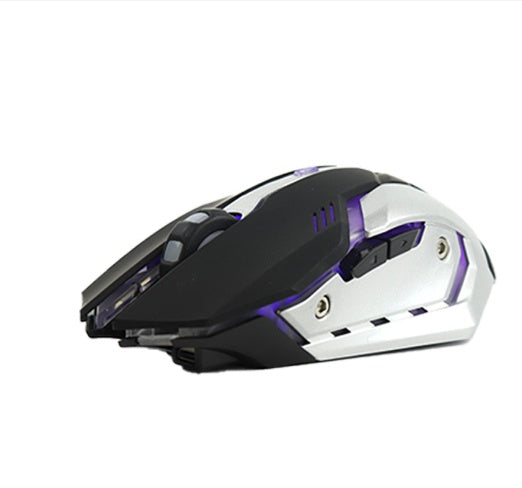 Wireless Charging Silent Gaming Mouse Machinery 2.4G black