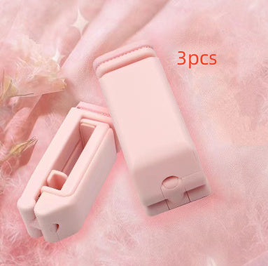 360 Rotary Multifunctional Collapsible Mobile Phone Holder Pink 3pcs